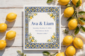 Amalfi wedding invite — printable suite by Fête Paper Co.