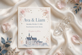 Fairytale Castle wedding invite — printable suite by Fête Paper Co.